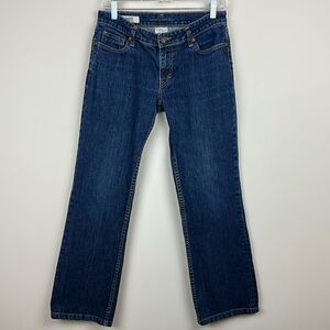 Banana Republic Classic Bootcut Stretch Dark Denim Jeans Size 8